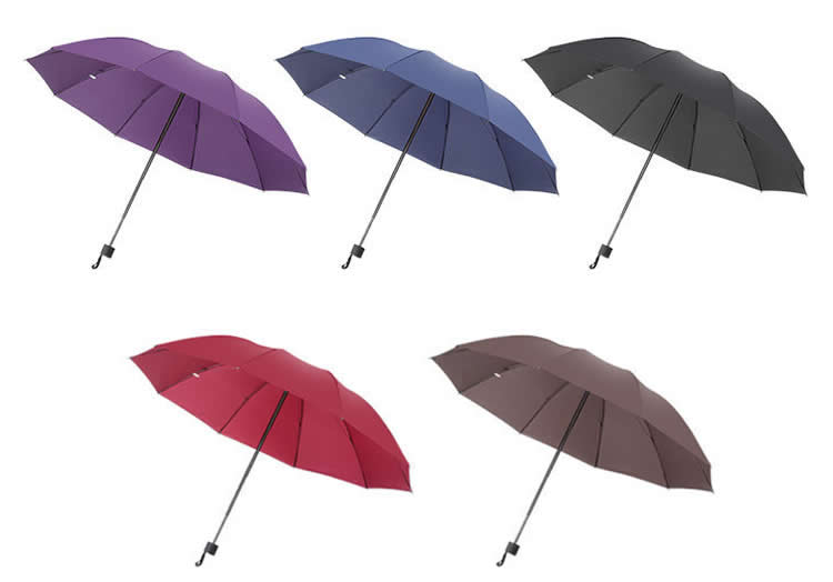 8 ribs iron umbrella