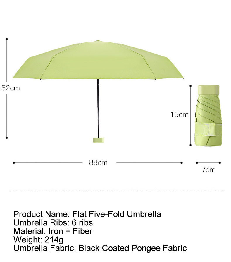 lightweight portable umbrella
