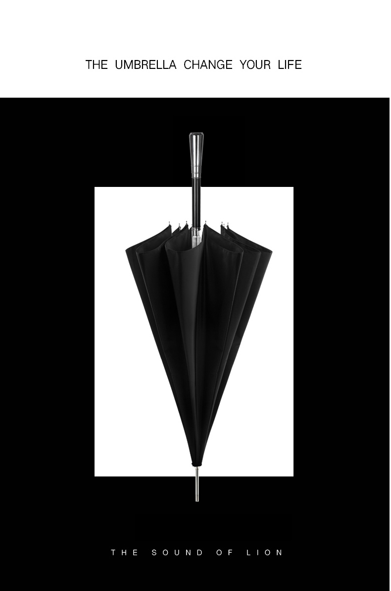 Aluminum Straight Umbrella